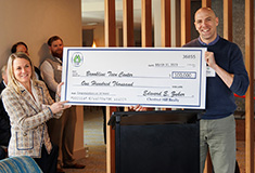 Chestnut Hill Realty donates $100,000 to Brookline Teen Center to mark opening of John Adams apartment